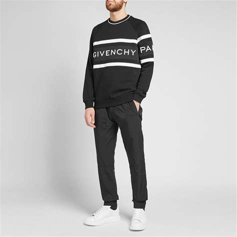 givenchy vertical logo track pant